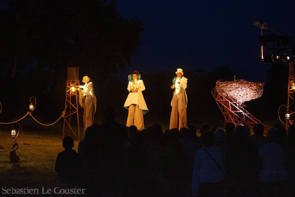 spectacle de rue embruns de la cie cirque asymetrik